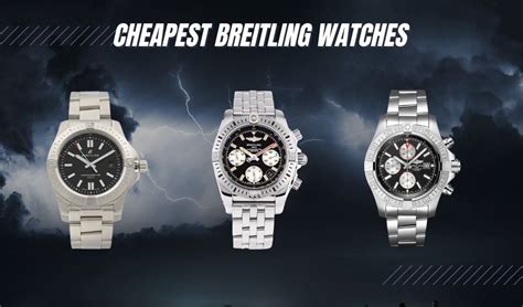 cheap iced out breitling watches|10 Cheapest Breitling Watches (No Need To Spend a Fortune!).